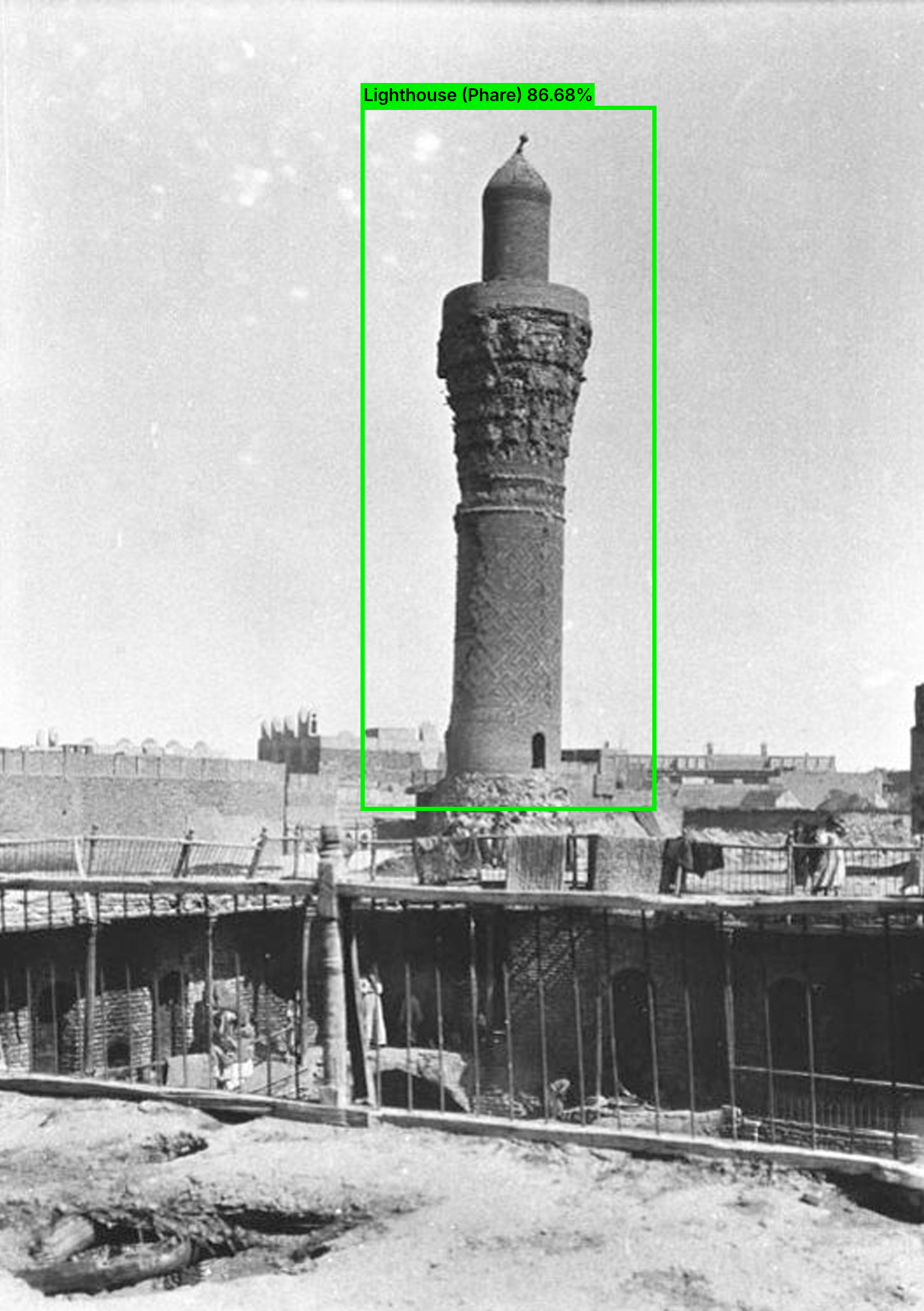 Young boy with headscarf