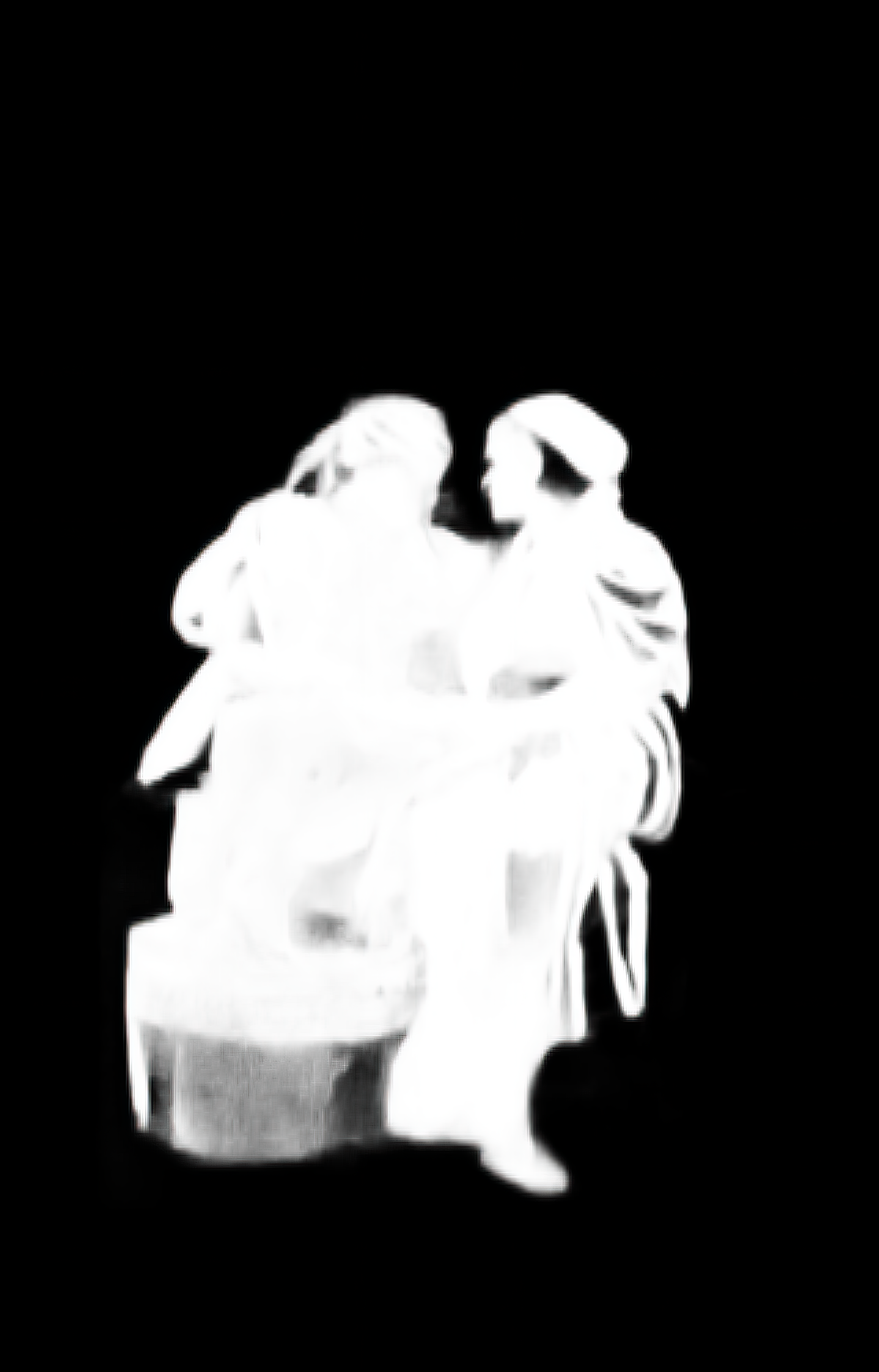 Young boy with headscarf