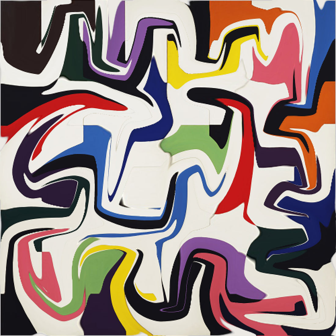 Colors for a Large Wall - Fingered