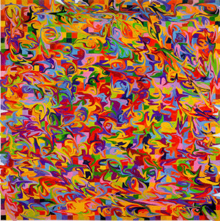 Spectrum Colors Arranged by Chance VII - Fingered