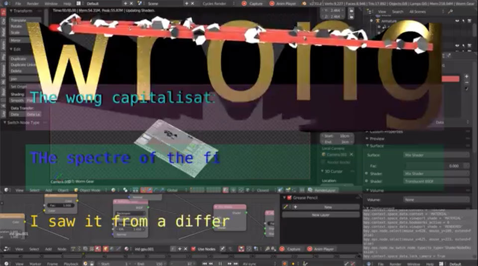 Hyo Myoung Kim Blender 20160728 - 20160827