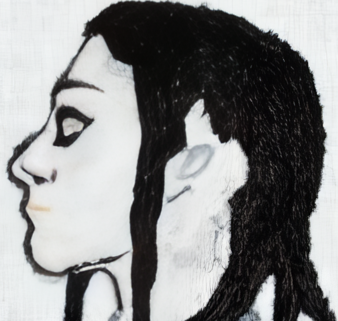 AI Suzani series: Self-exoticisation Archives I, video still I