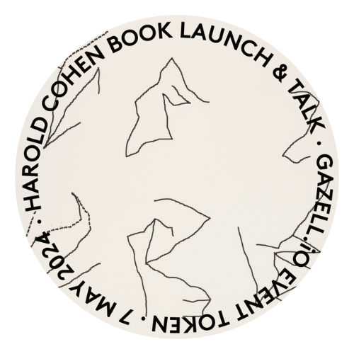 Harold Cohen Book Launch & Talk