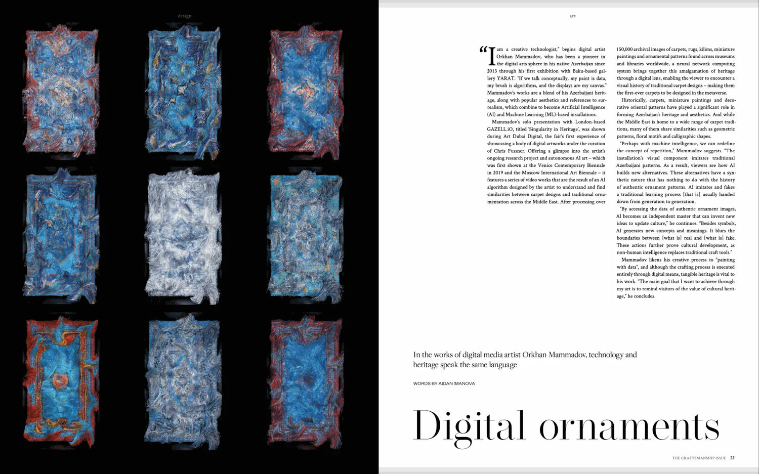 Identity Magazine | Interview with Orkhan Mammadov